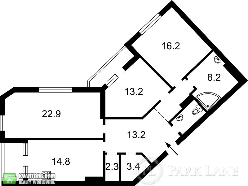 Sell 3-room apartment. Киев,  Днепровская наб — photo 5