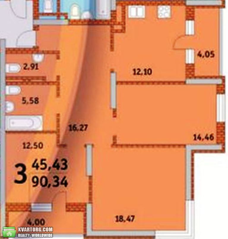 Sell 3-room apartment. Киев,  Драгоманова — photo 3