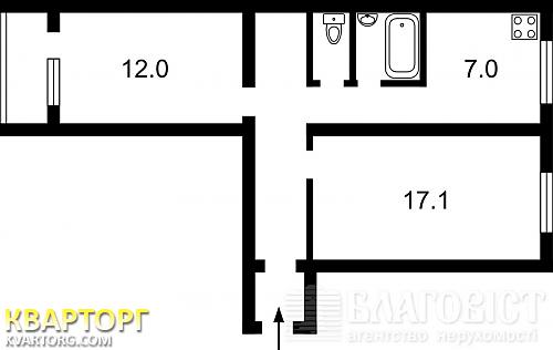 Sell 2-room apartment. Киев,  Залки — photo 3