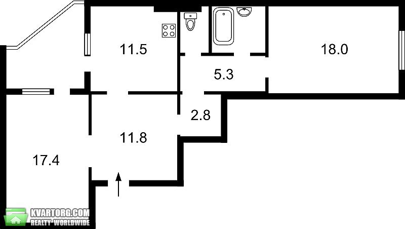 Sell 2-room apartment. Киев, Здолбуновская — photo 2