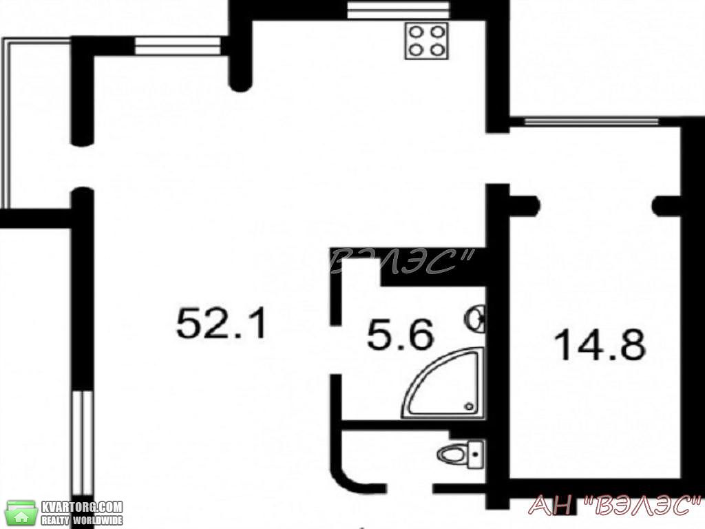 Sell 2-room apartment. Киев, Зверинецкая — photo 3