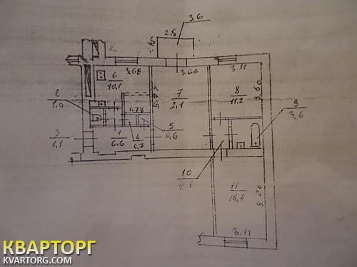 Sell 3-room apartment. Днепропетровск, Карла Маркса — photo 1