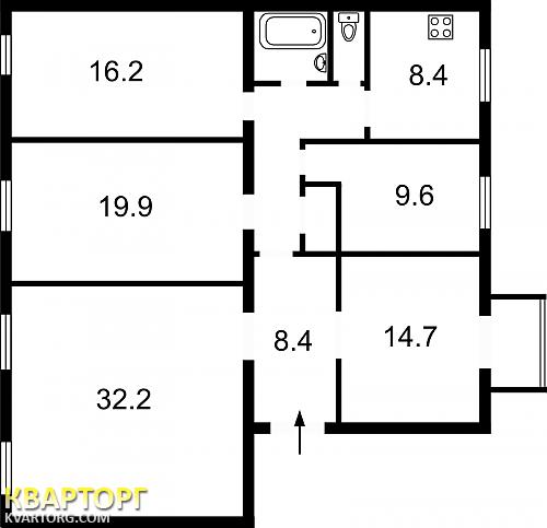 Sell 3-room apartment. Киев, Прорезная — photo 3