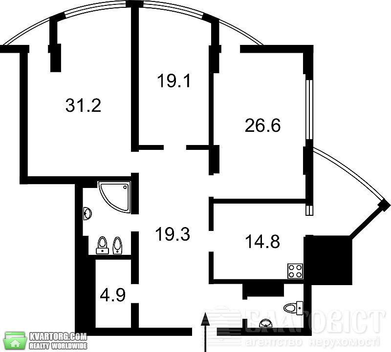 Sell 4-room apartment. Киев,  Глубочицкая — photo 7