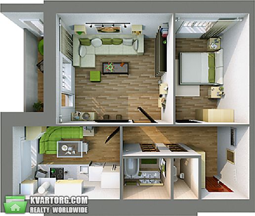 Sell 2-room apartment. Киев, Богдана Хмельницкого — photo 2