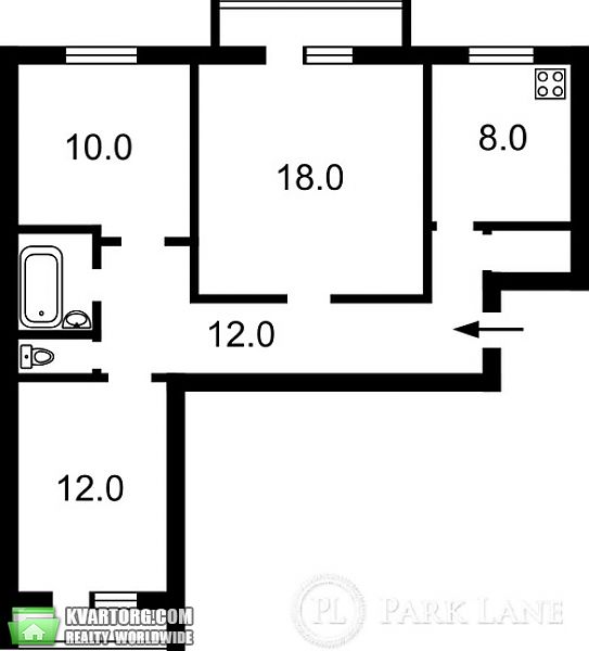 Sell 3-room apartment. Киев,  Драгомирова — photo 5