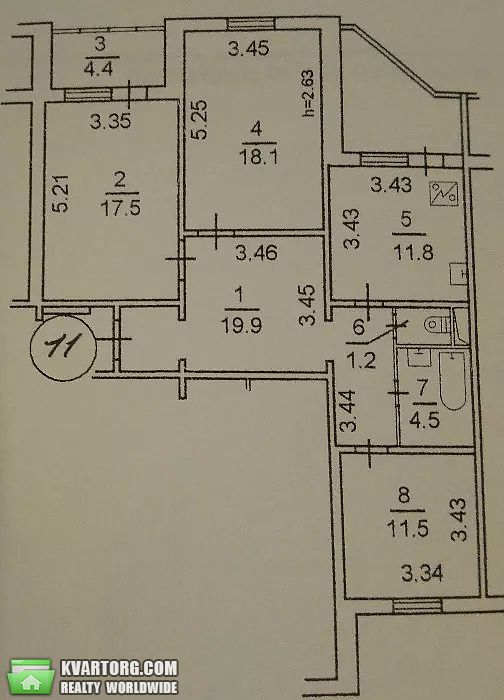 Sell 3-room apartment. Киев,  Лесной пр — photo 3