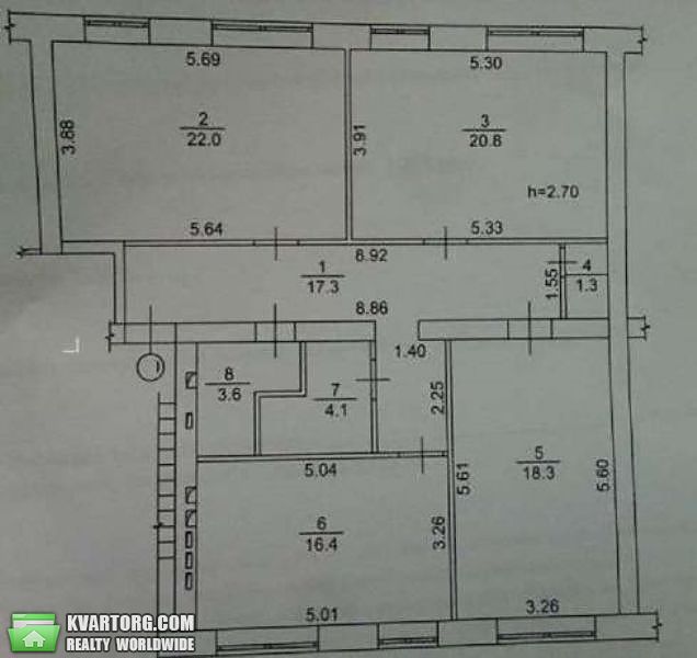 Sell 3-room apartment. Киев,  Салютная — photo 6