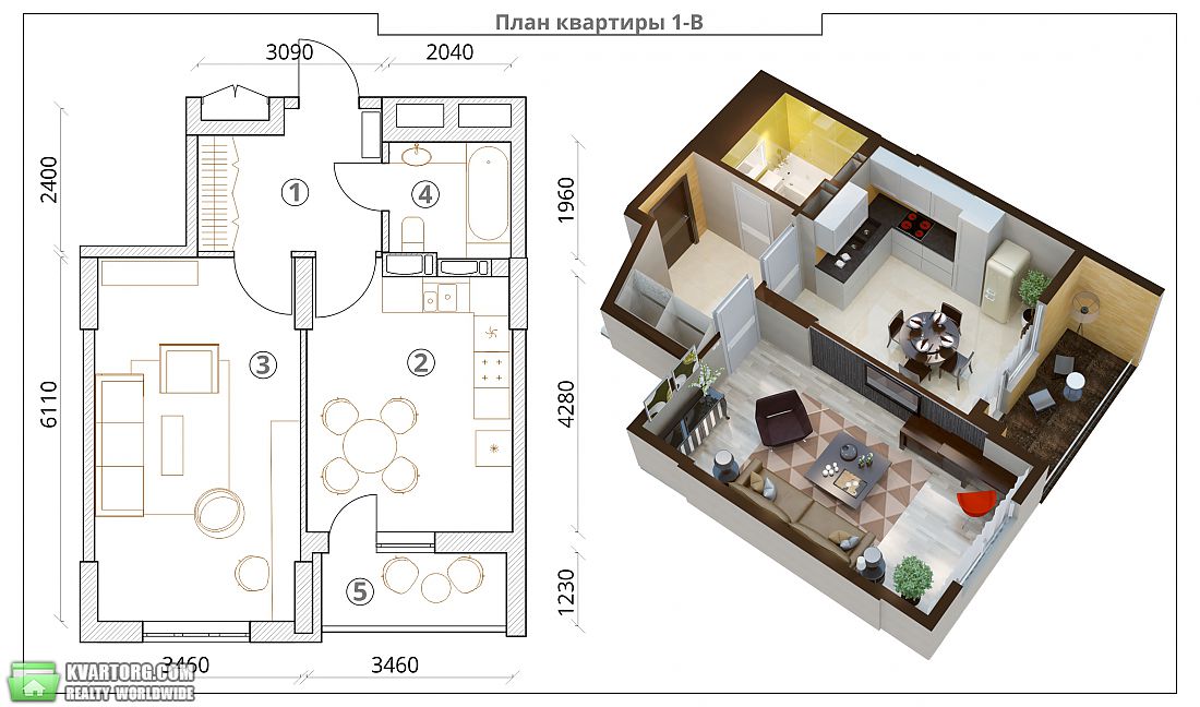 Фото чертежа квартиры