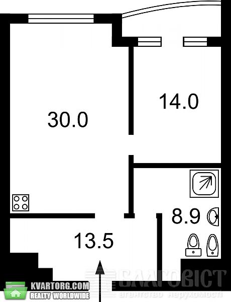 Sell 2-room apartment. Киев, Жилянская — photo 9