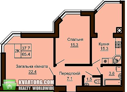 Sell 2-room apartment. Киев,  Большая Окружная — photo 3