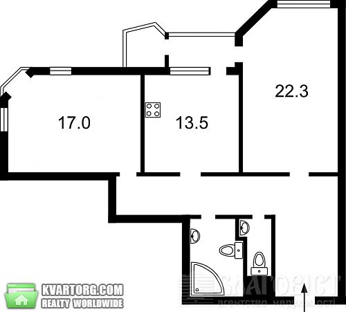Sell 2-room apartment. Киев, Кудряшова — photo 9