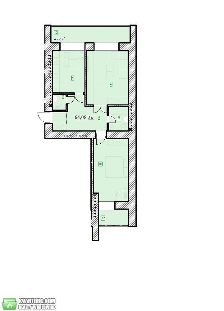 Sell 1-room apartment. Ивано-Франковск, Українських Декабристів — photo 1