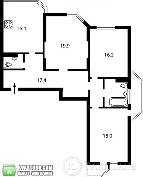 Sell 3-room apartment. Киев, Мейтуса — photo 3