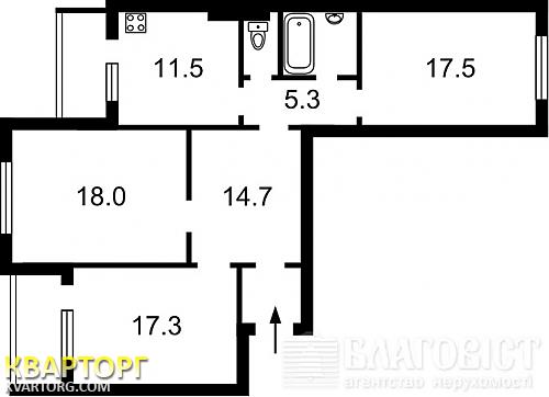 Sell 3-room apartment. Киев, Пчелки — photo 2