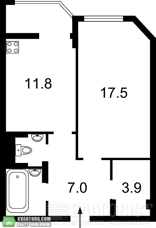 Sell 1-room apartment. Киев,  Шепелева — photo 7
