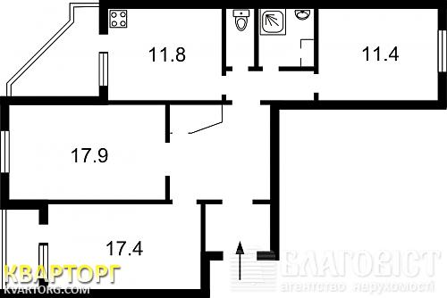 Sell 3-room apartment. Киев, Тимошенко — photo 3