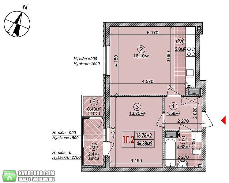 Sell 1-room apartment. Киев,  Гречко — photo 3