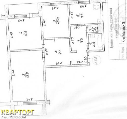 Sell 3-room apartment. Киев,  Октябрьская — photo 9