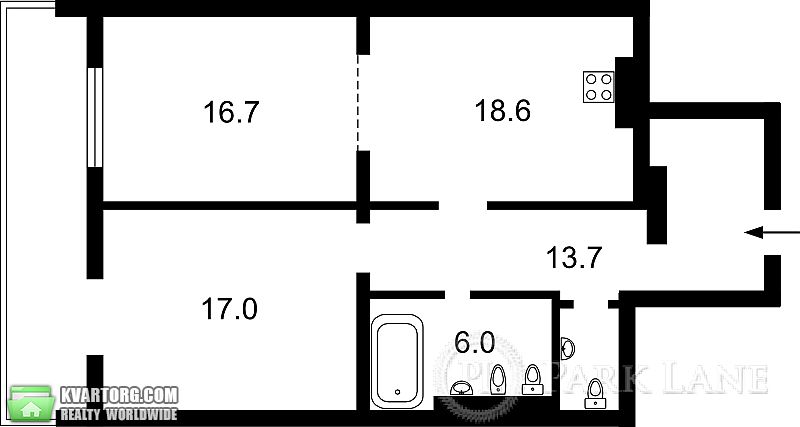 Sell 2-room apartment. Киев, Саксаганского — photo 8