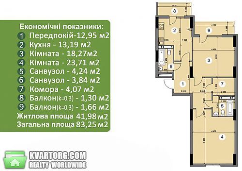 Sell 2-room apartment. Киев, Новоукраинская — photo 2