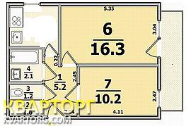 Sell 2-room apartment. Харьков, ул.Чугуевская — photo 1