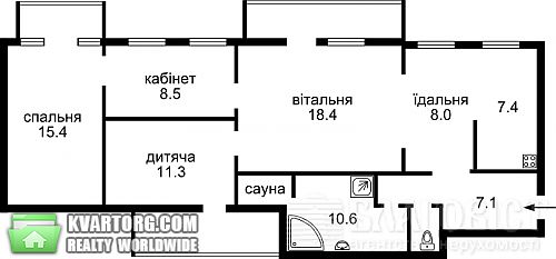 Sell 4-room apartment. Киев, Паторжинского — photo 2