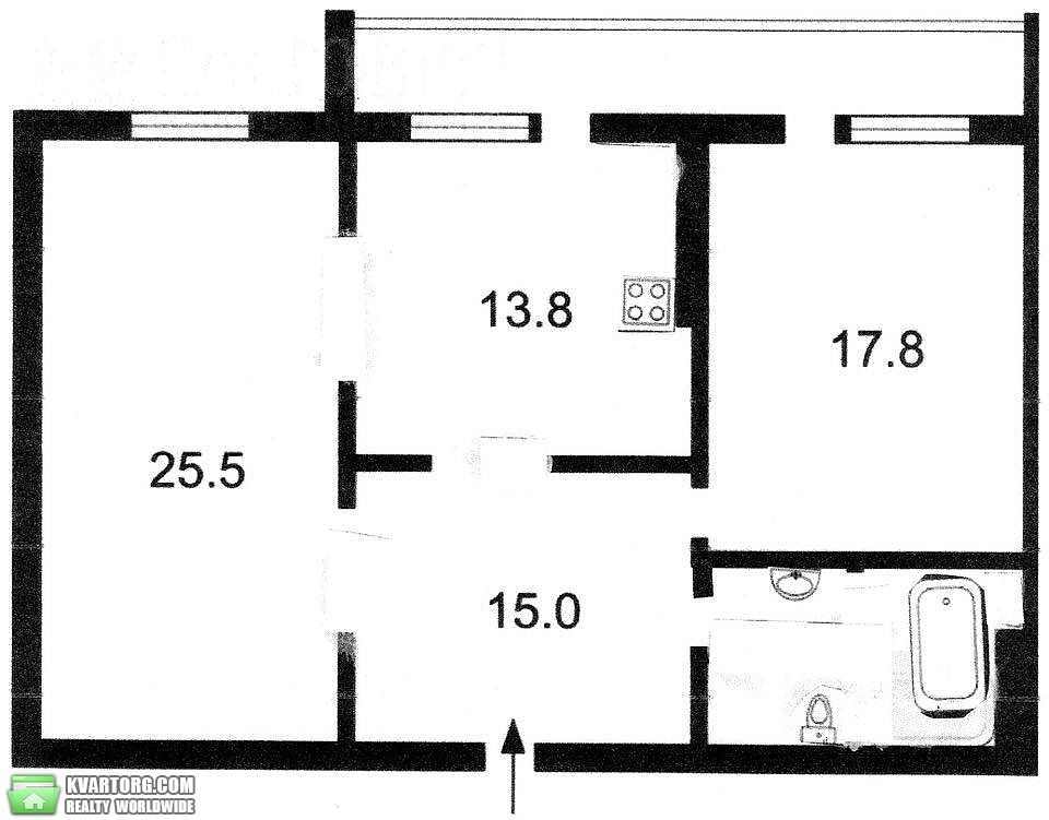 Rent out 2-room apartment. Киев,  Черновола — photo 9