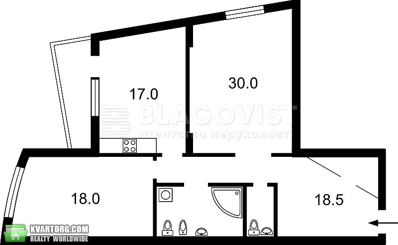 Rent out 2-room apartment. Киев, Окіпної Раїси — photo 10