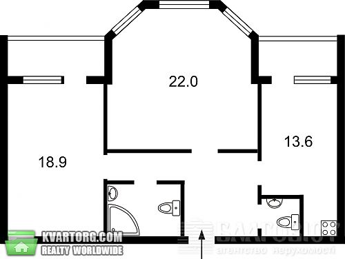 Sell 2-room apartment. Киев, Щербакова — photo 10