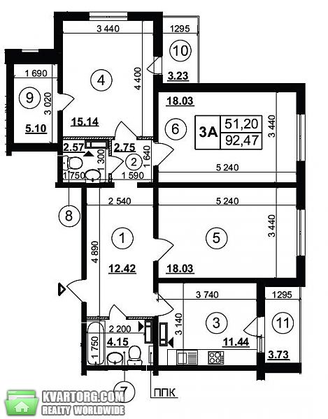 Sell 3-room apartment. Киев, Чавдар — photo 7
