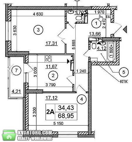 Sell 2-room apartment. Киев, Русовой — photo 2