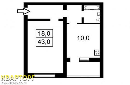 Sell 1-room apartment. Киев,  Закревского — photo 2