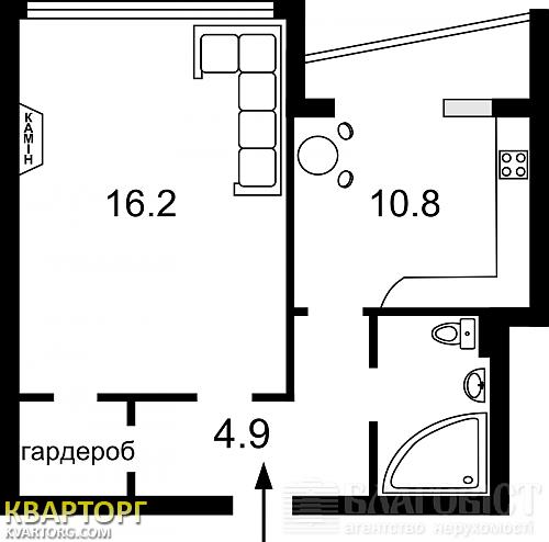 Sell 1-room apartment. Киев,  Героев Сталинграда пр — photo 2
