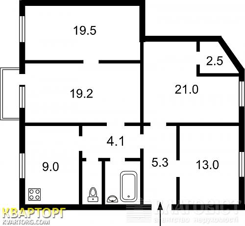 Sell 3-room apartment. Киев,  Воздухофлотский пр — photo 5
