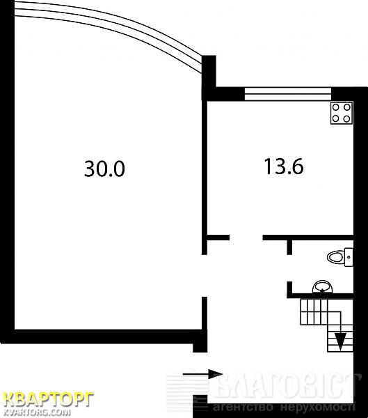Sell 3-room apartment. Киев,  Вильямса — photo 3