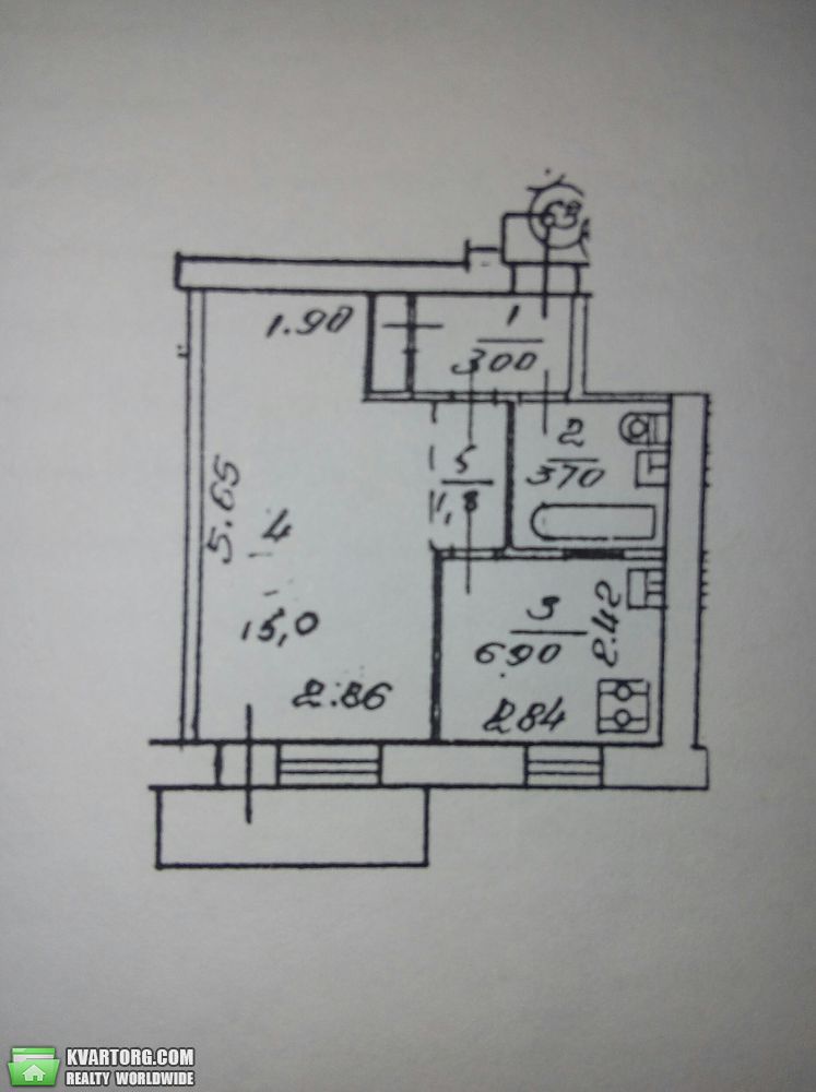 Sell 1-room apartment. Киев,  Мира пр — photo 3