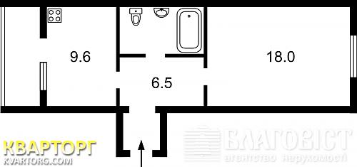 Sell 1-room apartment. Киев, Вавщенка — photo 2