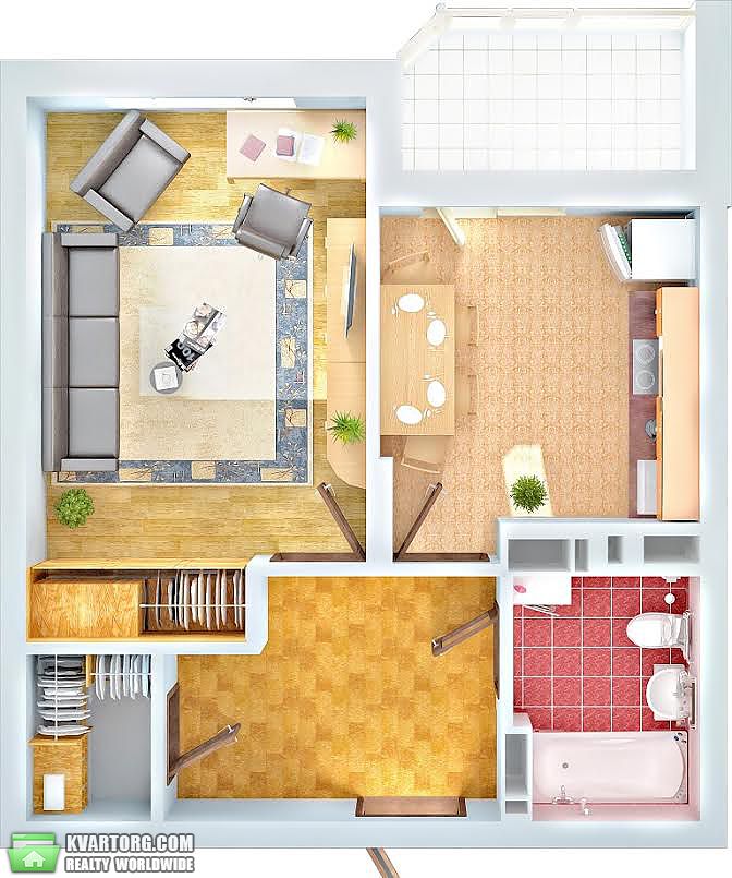 Sell 1-room apartment. Киев,  Дегтяренко — photo 3