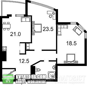 Sell 3-room apartment. Киев,  Ушакова — photo 2