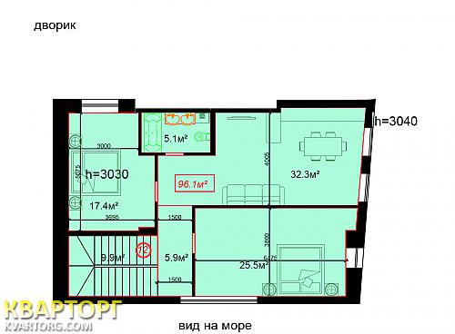 Sell 3-room apartment. Одесса, Гоголя — photo 4