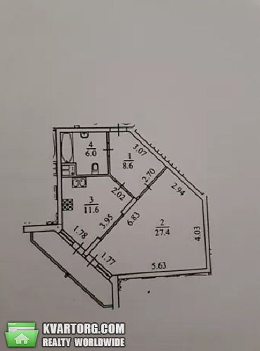 Sell 1-room apartment. Киев,  Ломоносова — photo 9
