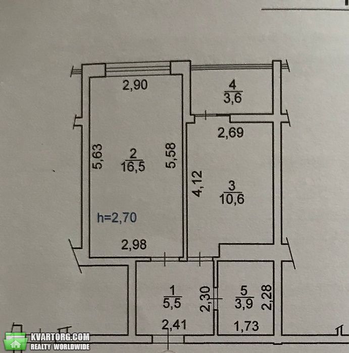 Sell 1-room apartment. Киев,  Бережанская — photo 4