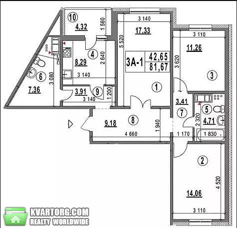 Sell 3-room apartment. Киев,  Глушкова пр — photo 9