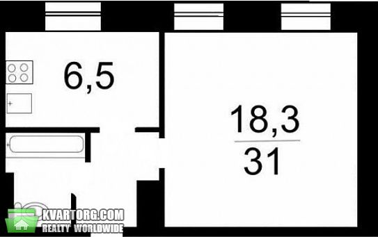 Sell 1-room apartment. Киев, Александра Попова — photo 2