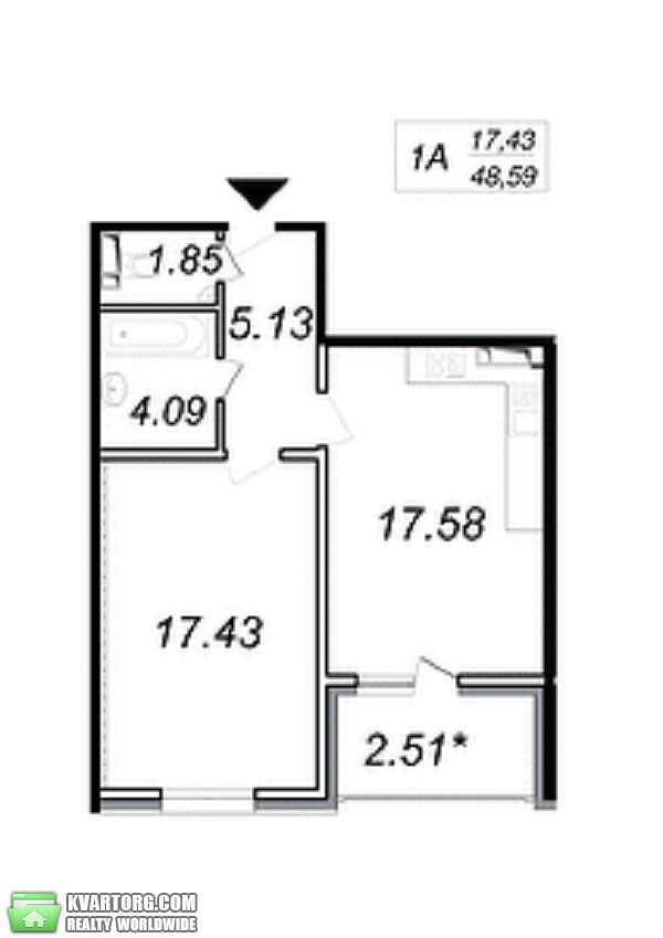 Sell 1-room apartment. Киев,  Ясиноватский пер — photo 10