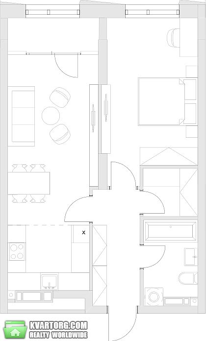 Sell 1-room apartment. Киев,  Жмаченко — photo 4