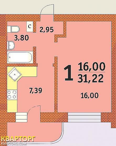 Sell 1-room apartment. Киев,  Дубинина — photo 1
