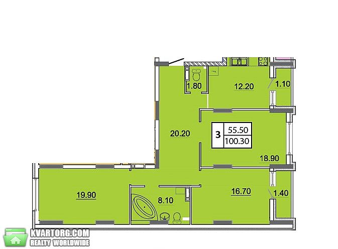 Sell 3-room apartment. Киев,  Конева — photo 10