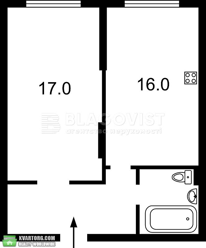 Sell 1-room apartment. Киев, конева — photo 7
